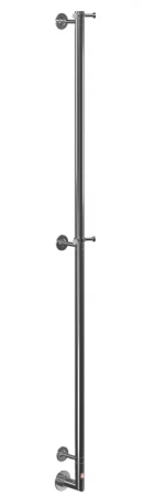 Margaroli Arcobaleno полотенцесушитель электрический  1685х125 мм цвет Brushed matt metal black PO