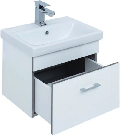 Тумба под раковину Aquanet Верона 50 (Moduo Slim) белый