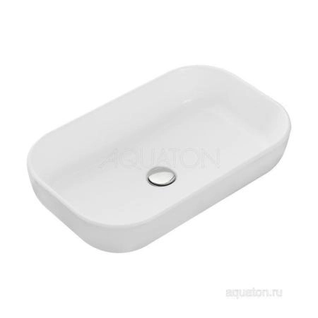 Раковина AQUATON Лола 60 1A73313KLK010 литьевой мрамор