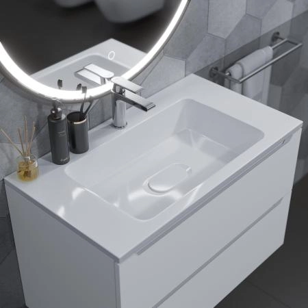 Раковина Uperwood Modul 80 см, прямоугольная