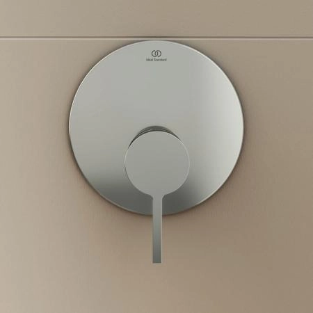 Ideal Standard Joy Смеситель для душа, встраиваемый, цвет: PVD Silver Storm (Серебряный Шторм)
