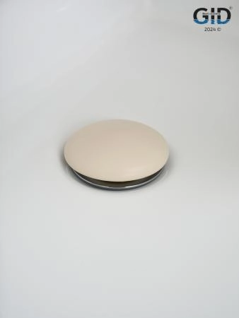 Донный клапан Gid без перелива Sr100 74405K светло-коричневый матовый 7x7x10