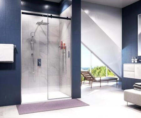 Душевая дверь WasserKraft Alme 15R05 120 см, раздвижная, универсальная