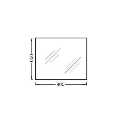 Зеркало Jacob Delafon EB1159-NF 70 см с подсветкой