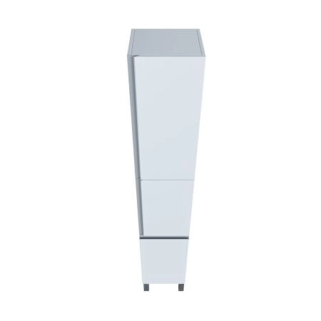 Пенал SANVIT Авеню-3 (К) 32 с бельевой корзиной напольный Белый