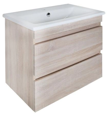 Тумба ASB-Mebel Лира 75 Дуб Сонома подвесная под умывальник Элина 75