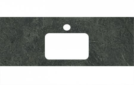 Столешница Kerama Marazzi PLAZA ПЛАЗА PL2.VT97\120 Столешница из керамогранита Риальто 120, зеленый темный матовый