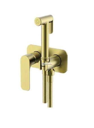 Гигиенический душ Gappo G7248-32 Сатин золотой встраиваемый