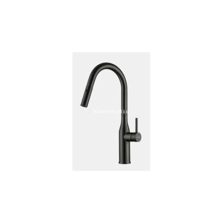 Смеситель Gappo G4398-41 для кухни, серо-коричневый