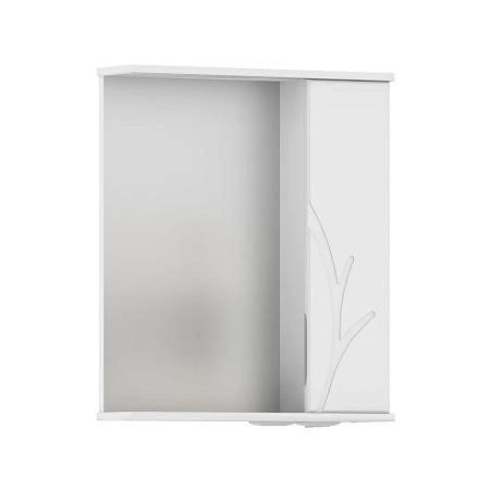 Зеркало-шкаф Volna Adel 60 правый белый глянец