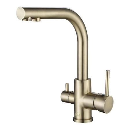 Смеситель для кухни Paulmark ESSEN, бронза, 213011-BR