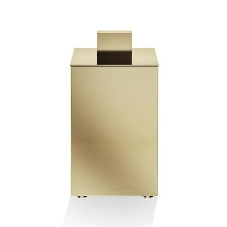 Decor Walther DW 3620 Бокс универсальный 6x6x11см, с крышкой, настольный, цвет: золото матовое