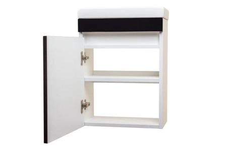 Тумба подвесная Style Line El Fante Compact, Como 40, Люкс черный