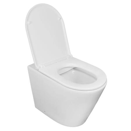 Унитаз приставной Azario Teramo 580х360х430 быстросъемное сиденье с микролифтом (AZ-1003DNR)