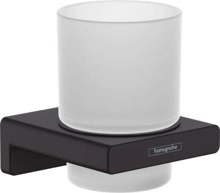 Hansgrohe AddStoris 41749670 Стакан для зубных щеток, матовый черный