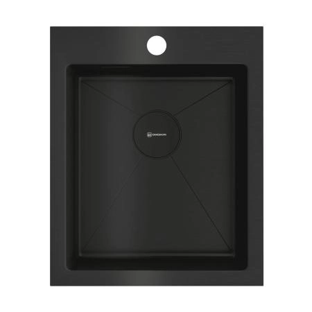 Кухонная мойка Omoikiri Akisame 41-GB нерж.сталь/графит 4997011