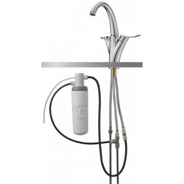 Смеситель Jacob Delafon CARAFE E18865-VS для кухни с фильтром матовая сталь