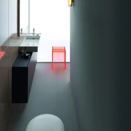 Laufen Kartell Тумба под раковину справа, 120х27х61см, с 1 дверцей и 2 створками, подвесная, покрытие LLC, цвет: серая галька