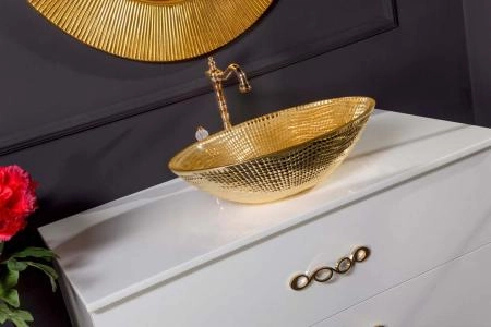 Столешница Boheme Solid Glass белая прямая 101*52см 851-100