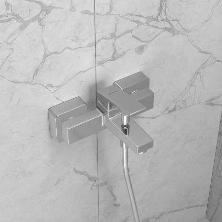 Смеситель VitrA Minimax Square  A43520EXP настенный однорычажный хром латунь