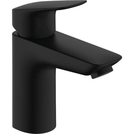 Смеситель Hansgrohe 71107670 Logis для раковины 93 мм, Push-Open черный матовый