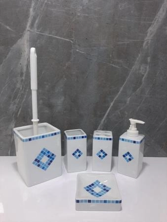 Набор аксессуаров для ванной керамический 5 предметов RGW HW 60051