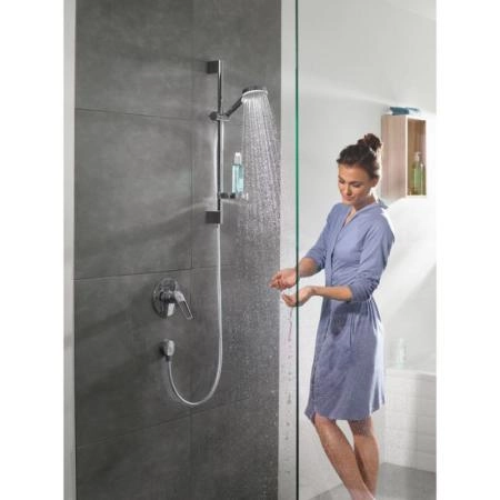 Душевой набор Hansgrohe Crometta 26553400, белый/хром