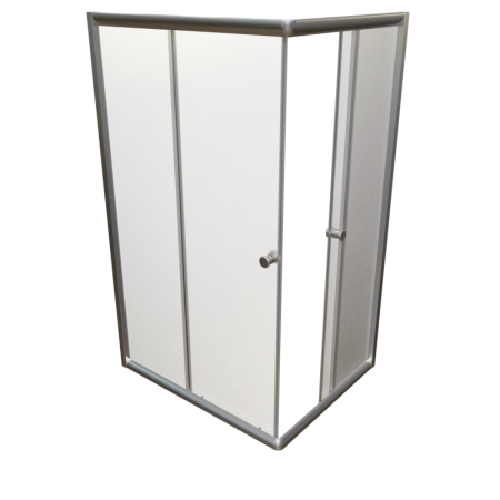 Поддон к душевому углу Дрим 100х110 (правое исполнение, прямоугольный поддон на раме-подставке с устройством слива)