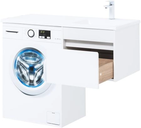 Тумба под раковину Aquanet Токио 48 белый (подвесная, 1 ящик)