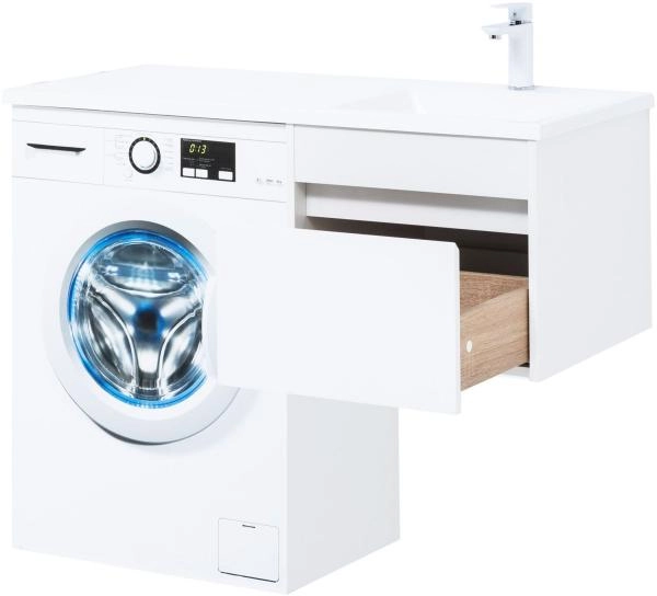 Тумба под раковину Aquanet Токио 48 белый (подвесная, 1 ящик)