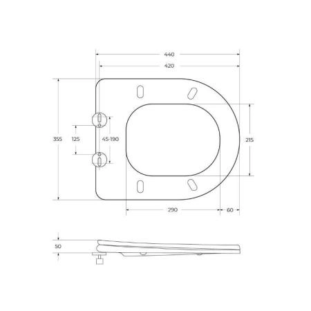 Belbagno STEAM BB130T Бачок