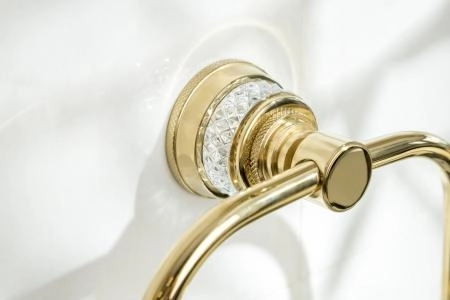 Полотенцедержатель Boheme кольцо AURA Gold 10245-G