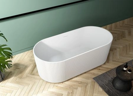 Акриловая ванна ABBER AB9325-1.7 отдельностоящая цвет белый