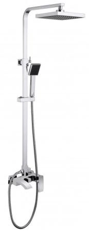 Душевая система ABBER Wasserfall AF8616 с изливом, хром