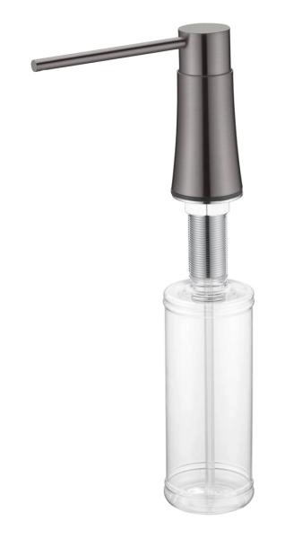 Диспенсер Boheme для кухни встраиваемый GUN METAL 630-GM