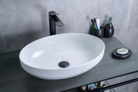 Раковина Gid D1469 50x36 на столешницу белая