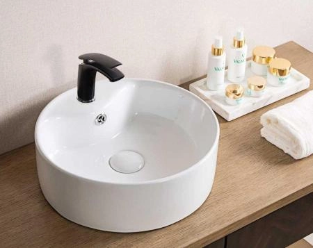 Раковина CeramaLux Simple-N N9008b 46 см на столешницу