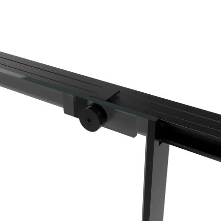 Душевая дверь Vincea Slim Soft VDS-1SS110CLB, 1100, черный, стекло прозрачное