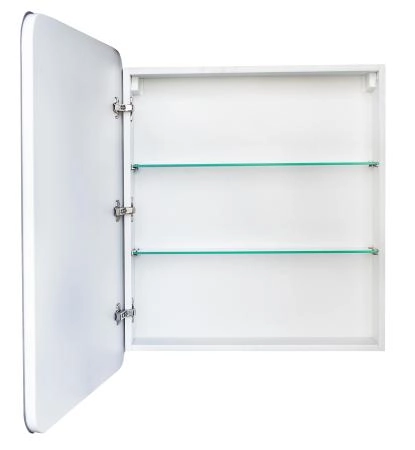 Зеркало Style Line-шкаф Каре 70*80 левое с подсветкой, сенсор на зеркале