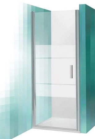 Душевая дверь Roltechnik TCN1/800 80 стекло прозрачное профиль хром