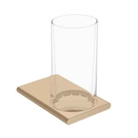 Держатель стакана KEUCO Edition 400 11550039000 Прозрачный/бронза шлифованная