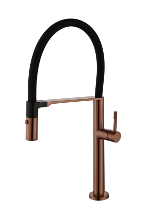Смеситель для кухни Boheme UNO BRUSHED BRONZE 114-BRB