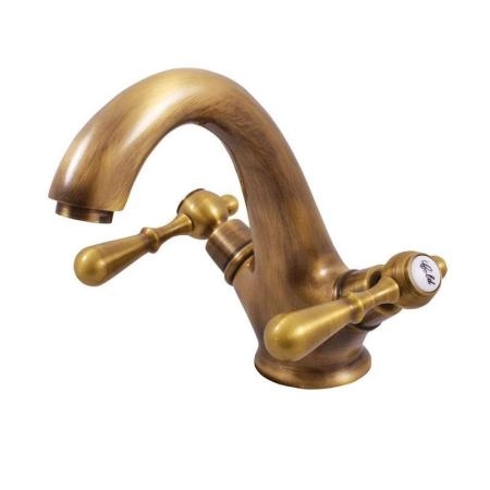 Смеситель Rav Slezak MORAVA RETRO MK428.5SM для раковины, цвет Бронза