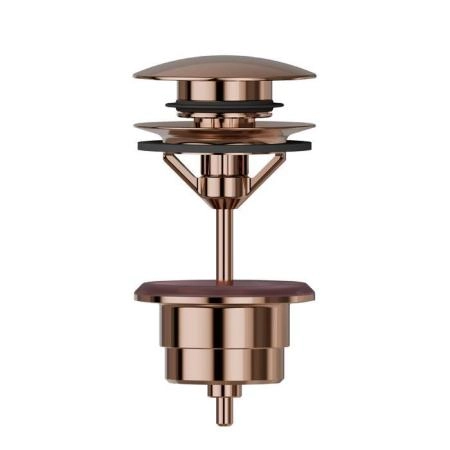 Newform Донный клапан "клик-клак", цвет: PVD copper bronze