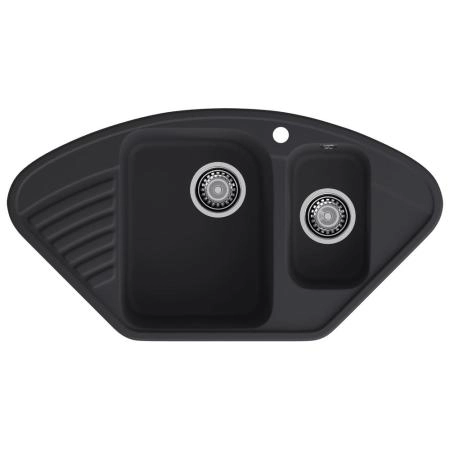 Кухонная мойка GranFest QUARZ 14, черный