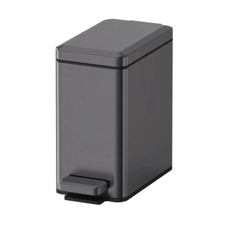 Мусорное ведро RAGLO R361.606.09 с педалью для открывания, графит