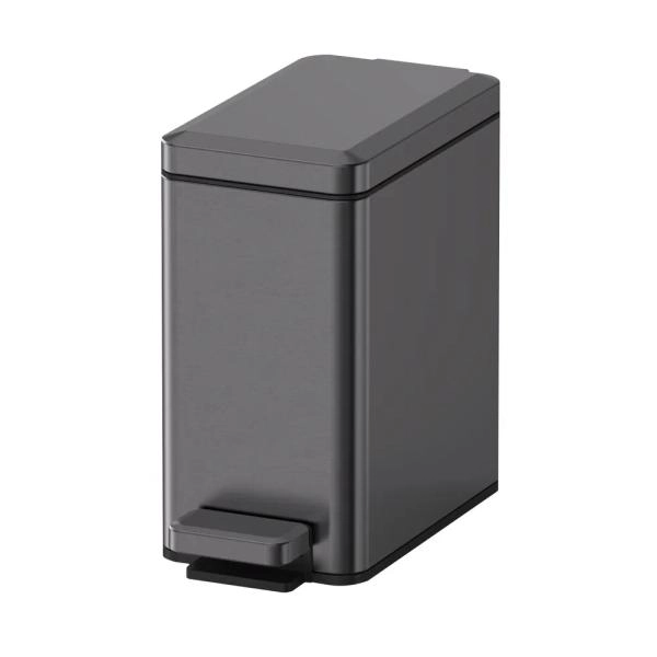 Мусорное ведро RAGLO R361.606.09 с педалью для открывания, графит