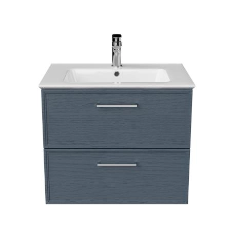 Тумба Kerama Marazzi PIANO CLASSIC ПИАНО КЛАССИК PIA.CL.65\BLU.M подвесная 65 см, 2 ящика, ясень синий матовый