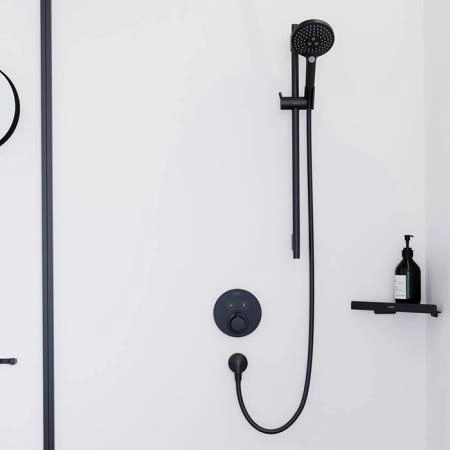 Hansgrohe AddStoris Угловая корзинка, цвет: черный матовый