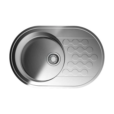 Кухонная мойка Omoikiri Kasumigaura 77-IN нерж.сталь/нержавеющая сталь 4993728